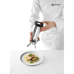 Grietinėlės plakiklis &quotThermo Whipper“, HENDI, 0,5L, ⌀95x(H)275mm