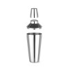 Plaktuvė kobleris, 3 dalių, BarUp, 0,75L, Sidabro, ⌀90x(H)255mm