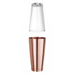 Bostono kokteilių plaktuvė (šeikeris), BarUp, 0,8L, Varis, ⌀90mm
