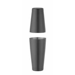 Bostono plaktuvė „Tin-on-Tin“, BarUp, 0,8L, Juodas, ⌀90mm