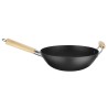 Wok keptuvė su medine rankena, HENDI, ⌀324x565mm