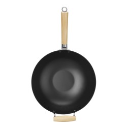 Wok keptuvė su medine rankena, HENDI, ⌀324x565mm