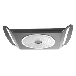 Padėklas Titanium Profesionalus indukcinėms viryklėms, su grioveliais, HENDI, 390x260x(H)35mm
