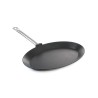 Ovali žuviai kepti skirta keptuvė Titanium Professional, HENDI, 400x275x(H)35mm
