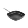 Keptuvė grilis – rifliuotu dugnu Titanium Professional, HENDI, 550x290x(H)55mm