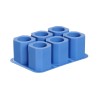 Taurelės pavidalo ledo kubelių forma, BarUp, Mėlynas, 125x190x(H)60mm