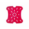 CamSquares Fresh Pro talpyklos nuvarvėjimo padėklas, Cambro, 5,7 l ir 7,6 l talpykloms, Raudona, 187x181x(H)16mm