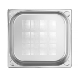Perforuota talpykla GN 2/3, HENDI, Kitchen Line, GN 2/3, 5,5L, (H)65mm