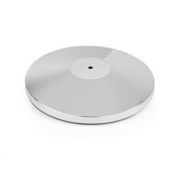 Pagrindas sidabro chromo barjero stulpui, HENDI, ø360x(H)65mm