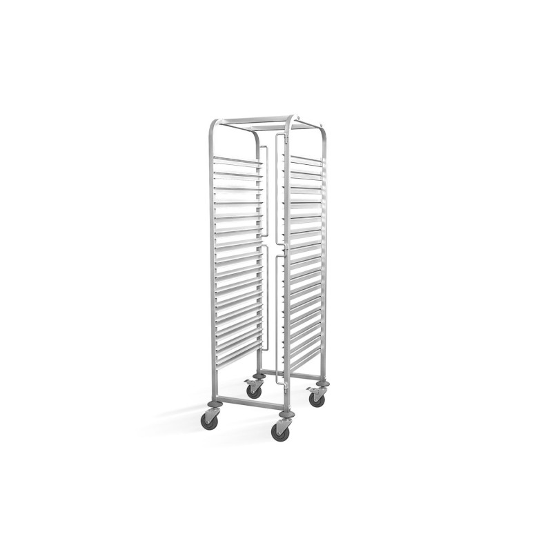 Vežimėlis talpoms 600x400mm x 15 vnt. (Žr. VEH)