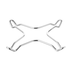 Padėklas virtuvinėms grotelėms, HENDI, 255x255x(H)25mm