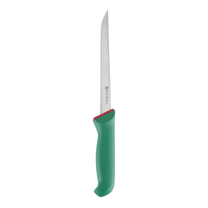 Lankstus žuvies filė peilis, HENDI, Žalia, (L)330mm
