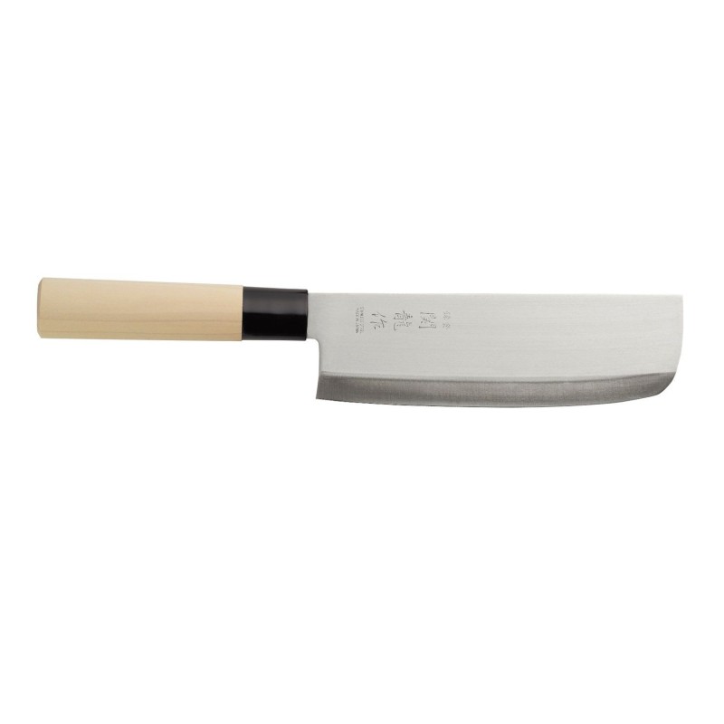 Japoniškas peilis Nakiri, HENDI, Juodas, (L)290mm