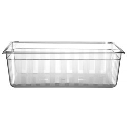 Polikarbonato talpykla GN 2/1, HENDI, GN 2/1, 58L, Permatomas, 650x530x(H)200mm
