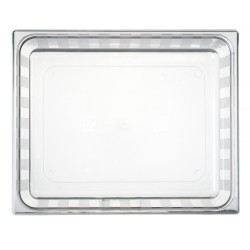 Polikarbonato talpykla GN 2/1, HENDI, GN 2/1, 58L, Permatomas, 650x530x(H)200mm