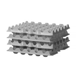 Padėklas kiaušiniams 291x288x41mm (4vnt. rinkinys)