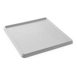 Dangtis 500×500 mm krepšiams, AmerBox, Šviesiai pilkas, 500x500x(H)35mm
