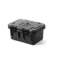 Išvažiuojamiesiems pokyliams skirtas GN 1/1-150 termokonteineris, užpildomas iš viršaus, AmerBox, GN 1/1, 630x460x(H)305mm