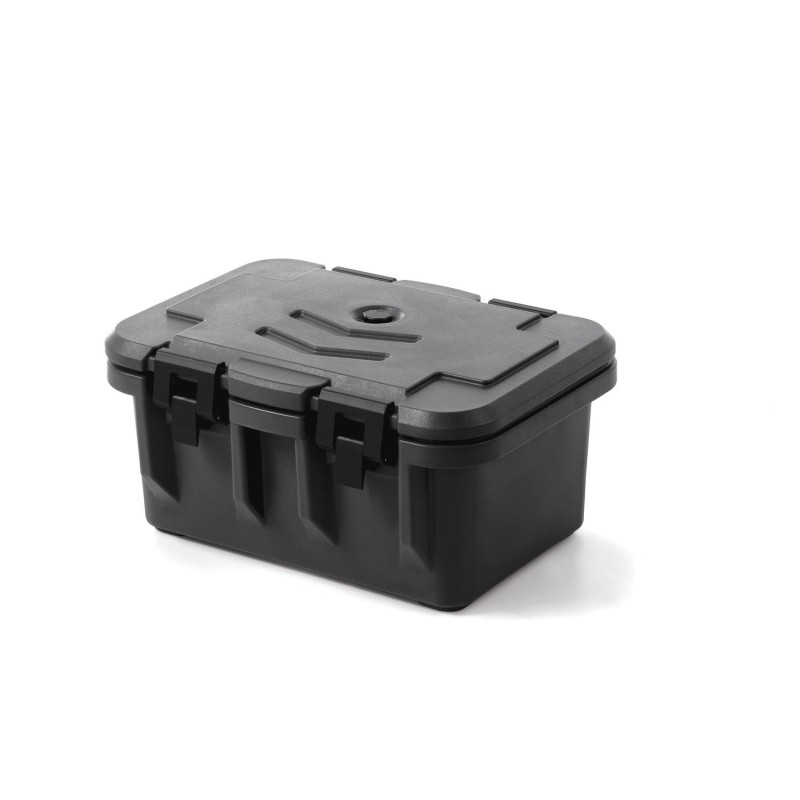 Išvažiuojamiesiems pokyliams skirtas GN 1/1-150 termokonteineris, užpildomas iš viršaus, AmerBox, GN 1/1, 630x460x(H)305mm