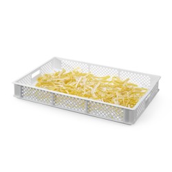 Talpykla šviežiems makaronams džiovinti, HENDI, Balta, 600x400x(H)70mm, rettangolare