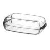 Karščiui atsparus indas, dvigubas, OVENCHEF, Duralex, Permatomas, 355x220x(H)110mm