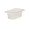 Konteineris GN 1/9 iš skaidraus polipropileno, Cambro, GN 1/9, 0,57L, Permatomas, 108x176x(H)65mm