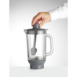 Antgalis maišytuvas iš šilumai atsparaus stiklo (1,6l), Kenwood, 140x195x(H)275mm