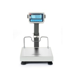 LCD platformos svarstyklės su sulankstomu stovu ir legalizacija, EKO+ linija, 60 kg, TEM, 350x400x(H)522mm