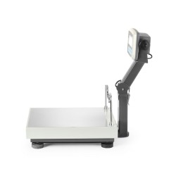 LCD platformos svarstyklės su sulankstomu stovu ir legalizacija, EKO+ linija, 60 kg, TEM, 350x400x(H)522mm