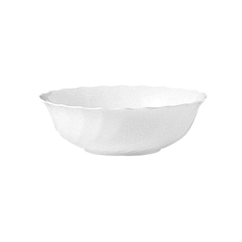 Salotų dubuo Trianon, Arcoroc, 0,5L, Balta, ⌀160x(H)52mm