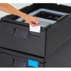 Termoizoliacinis konteineris Cam GoBox, įkrovimas iš viršaus, GN 1/1, 35,5 l, Cambro, Juodas, 600xx(H)257mm
