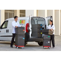 Termoizoliacinis konteineris Cam GoBox, įkrovimas iš viršaus, GN 1/1, 35,5 l, Cambro, Juodas, 600xx(H)257mm