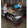 Termoizoliacinis konteineris Cam GoBox, įkrovimas iš viršaus, GN 1/1, 35,5 l, Cambro, Juodas, 600xx(H)257mm