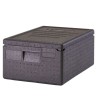 Termoizoliacinis konteineris Cam GoBox, įkrovimas iš viršaus, GN 1/1, 35,5 l, Cambro, Juodas, 600xx(H)257mm