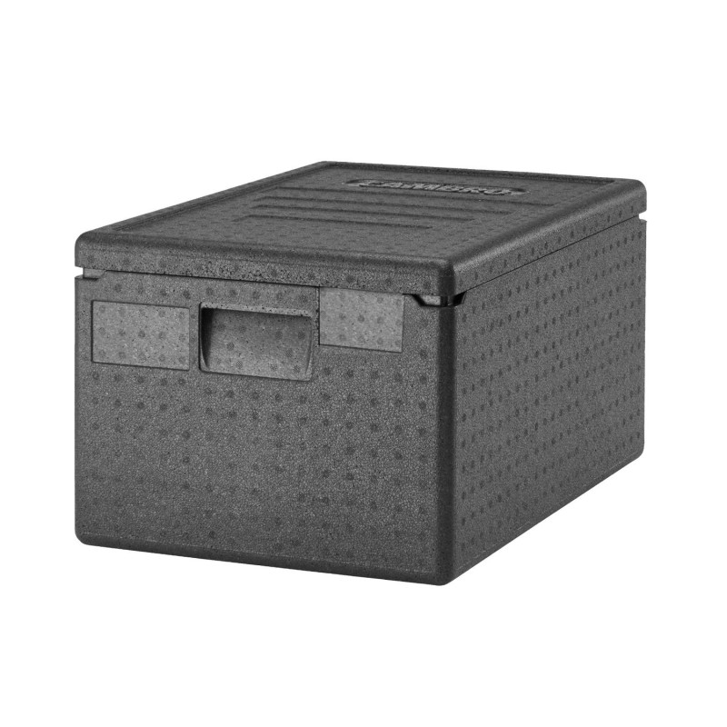 Termoizoliacinis konteineris Cam GoBox 46 L, Cambro, GN 1/1, Juodas, 600x400x(H)316mm