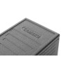 Termoizoliacinis konteineris Cam GoBox Economy 46 l, GN 1/1, GN 1/2, Cambro, Juodas, 600x400x(H)316mm